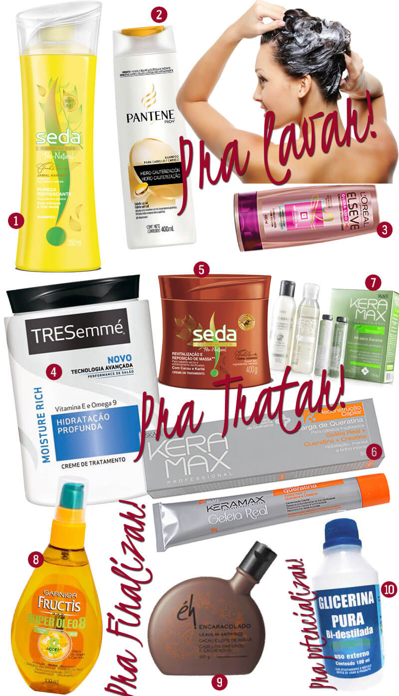 melhores produtos para o cabelo