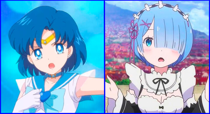 Como fazer cosplay de personagens de anime com cabelo azul