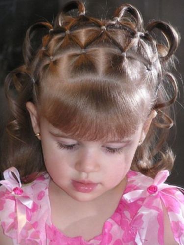 penteado infantil para dia a dia
