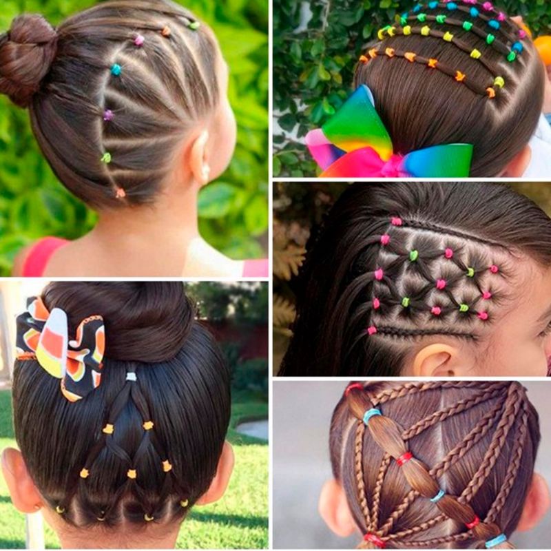 penteado infantil elegante