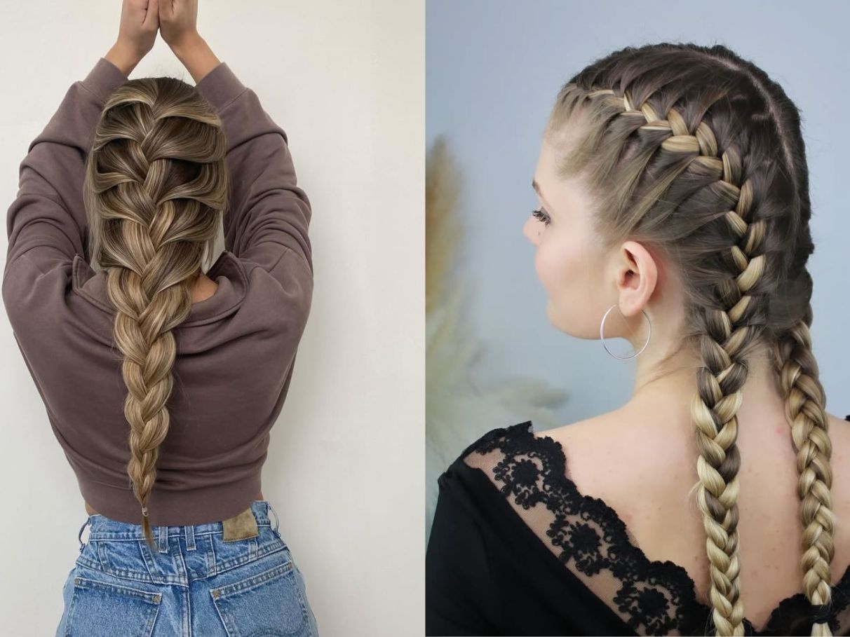 modelo de trança p cabelo