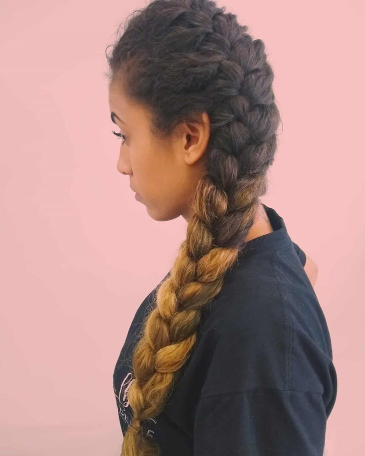 modelo de trança p cabelo