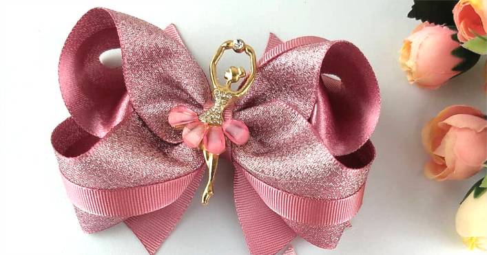 melhores laços de cabelo para festas e eventos