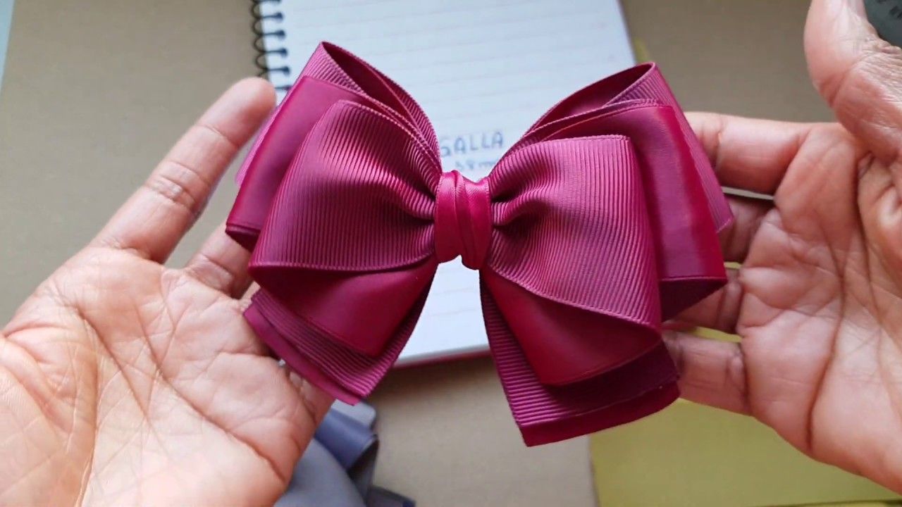 laço de gorgurão ou cetim qual o melhor