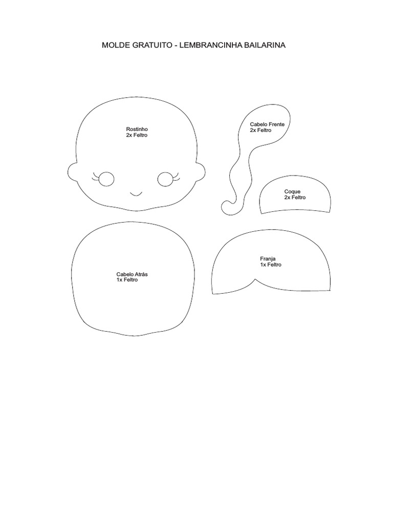 Guia Completo de Materiais para Cabelo de Boneca em Feltro