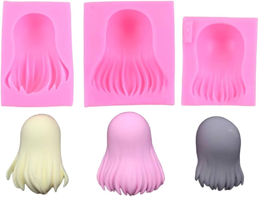 Guia Completo de Moldes de Cabelo em Feltro para Bonecas