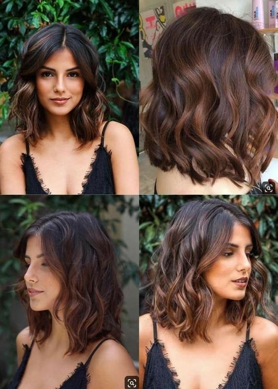 preço morena iluminada cabelo curto preto