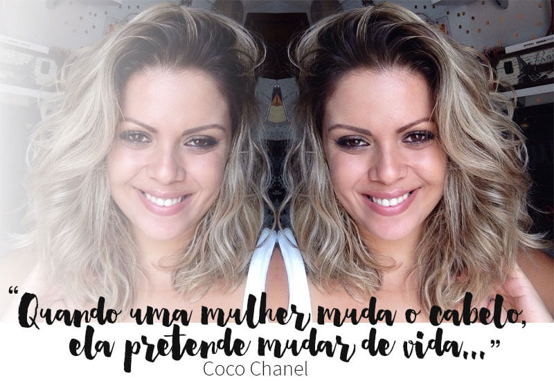 mudar o cabelo