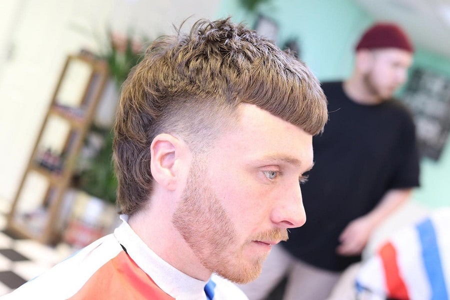 curly mullet