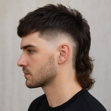 taper fade mullet