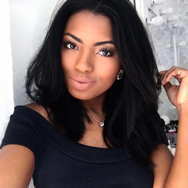 negras de cabelo liso