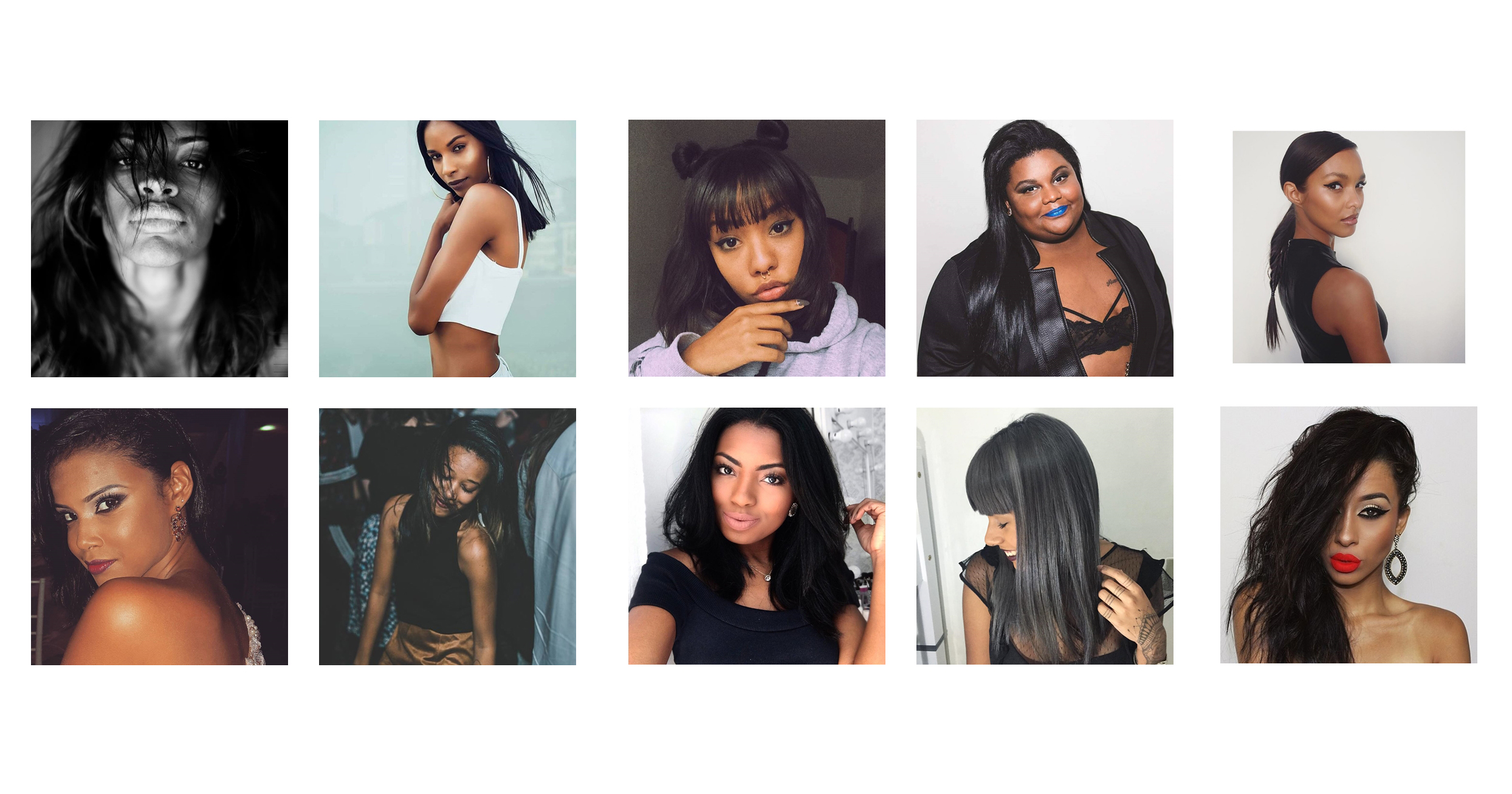 Inspirações e cuidados essenciais para negras com cabelo liso