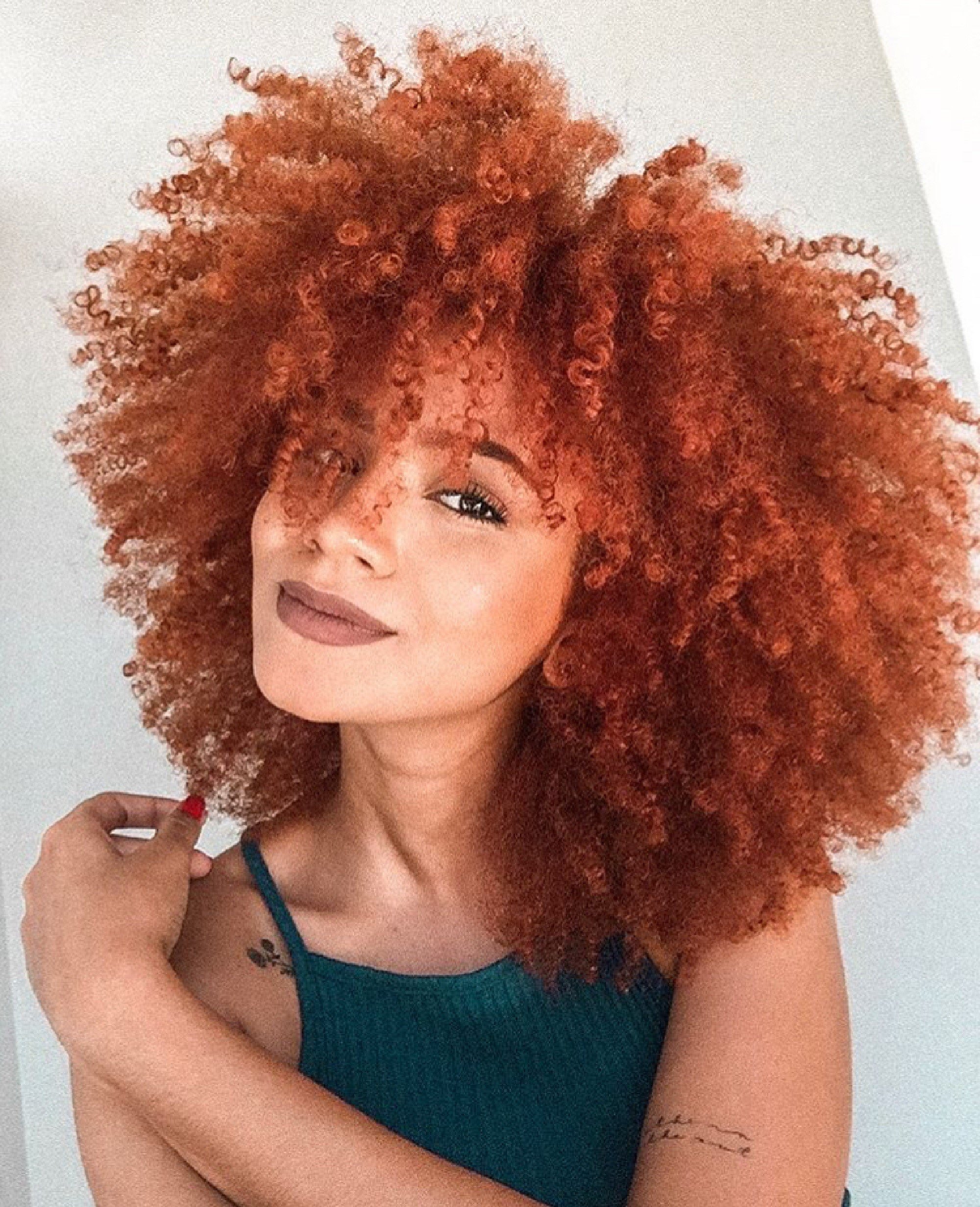 tendência cabelo ruivo 2026 negras