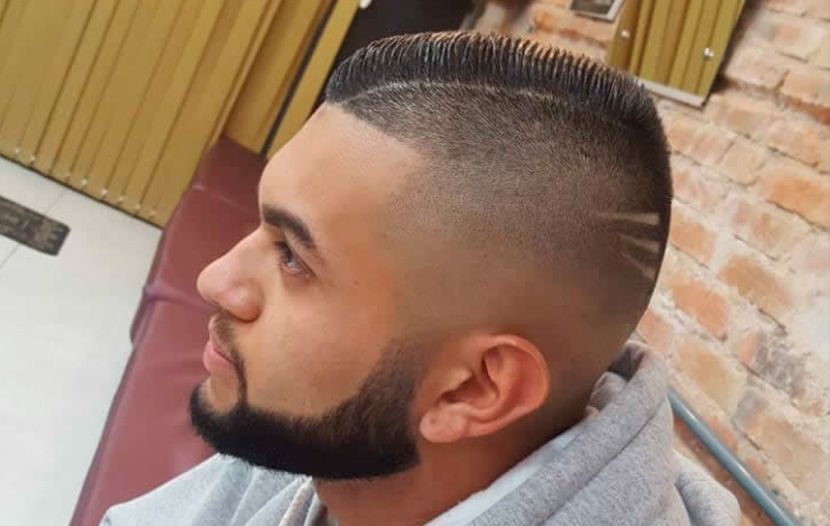 o corte de cabelo degradê