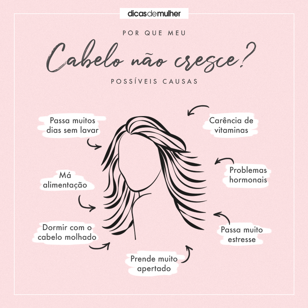o que fazer para crescer o cabelo
