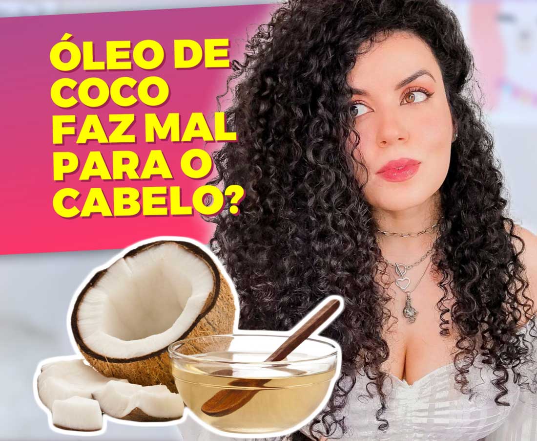 Óleo de Coco para Cabelos Cacheados: Definição e Brilho Natural