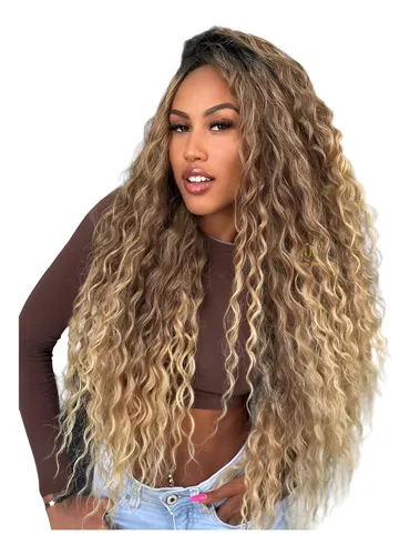 ombre hair cabelo cacheado