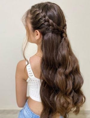 penteados para cabelos médios