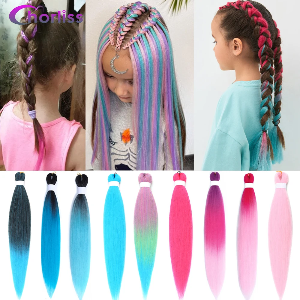penteado infantil cabelo cacheado com tranças e elásticos coloridos