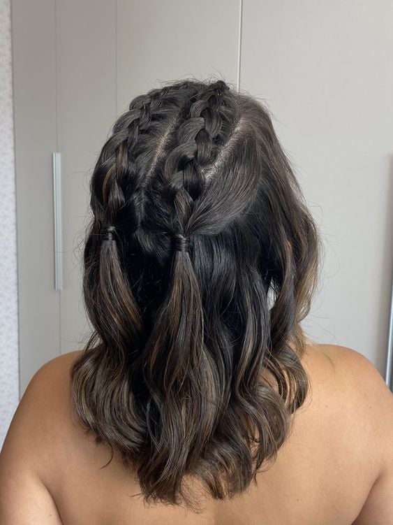 penteado cabelo curto dia a dia