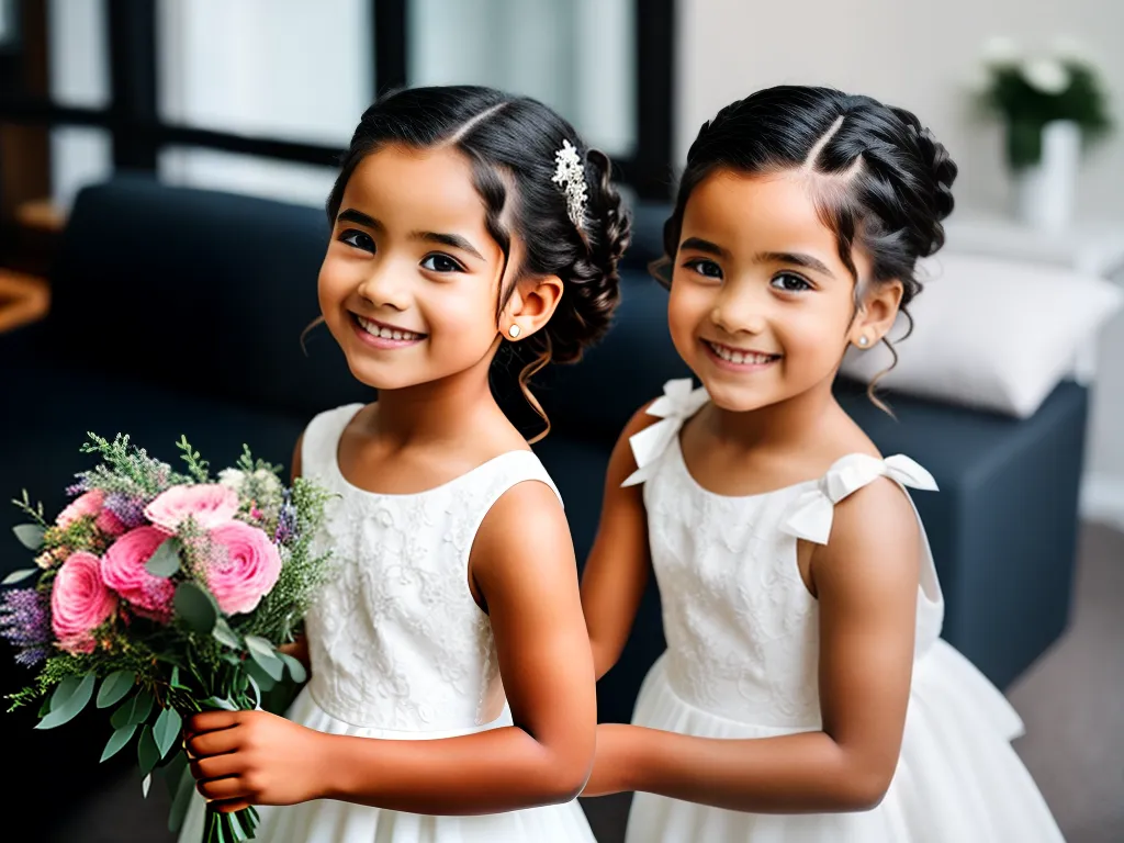 penteado infantil formatura cabelo cacheado curto
