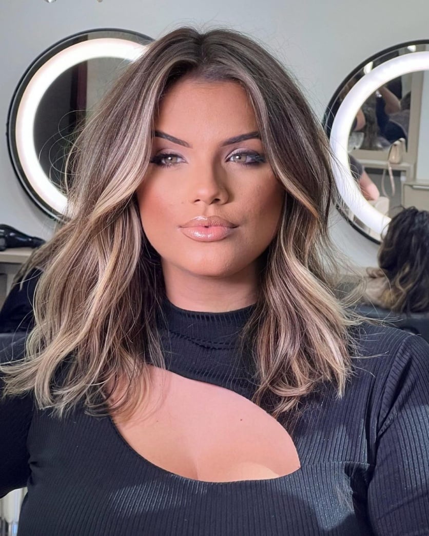 penteado cabelo long bob