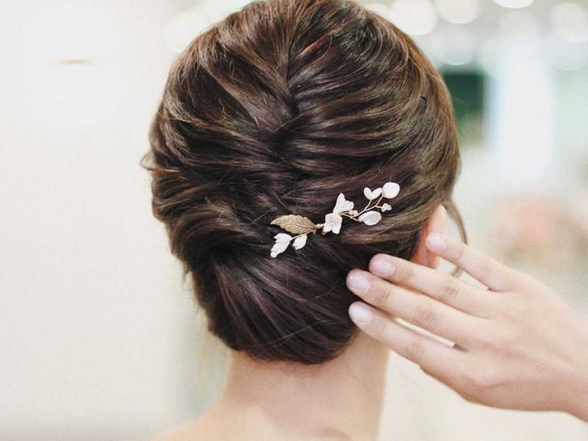 meio coque cabelo médio