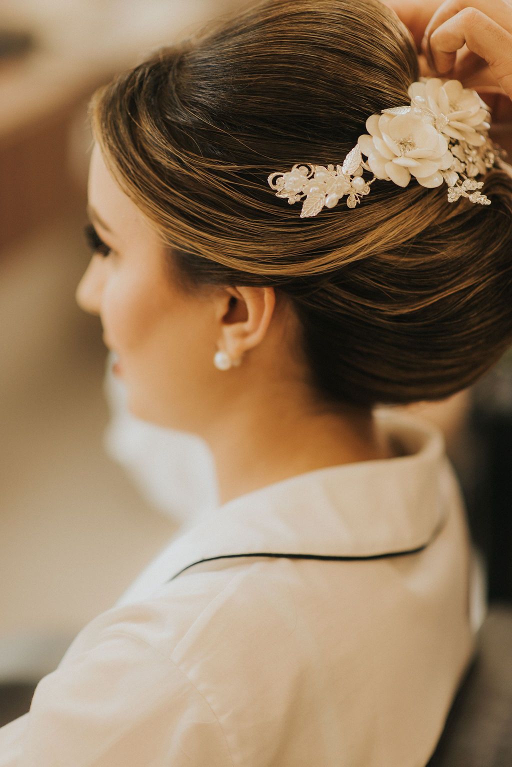 penteado cabelo preso