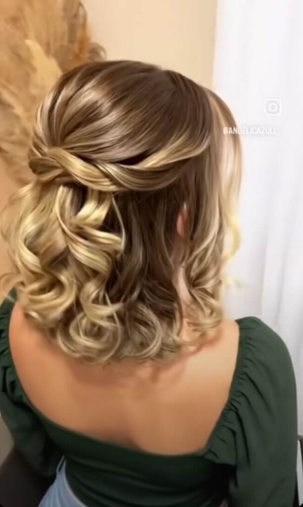 Penteados Semi-Presos: Elegância e Praticidade para o Dia a Dia