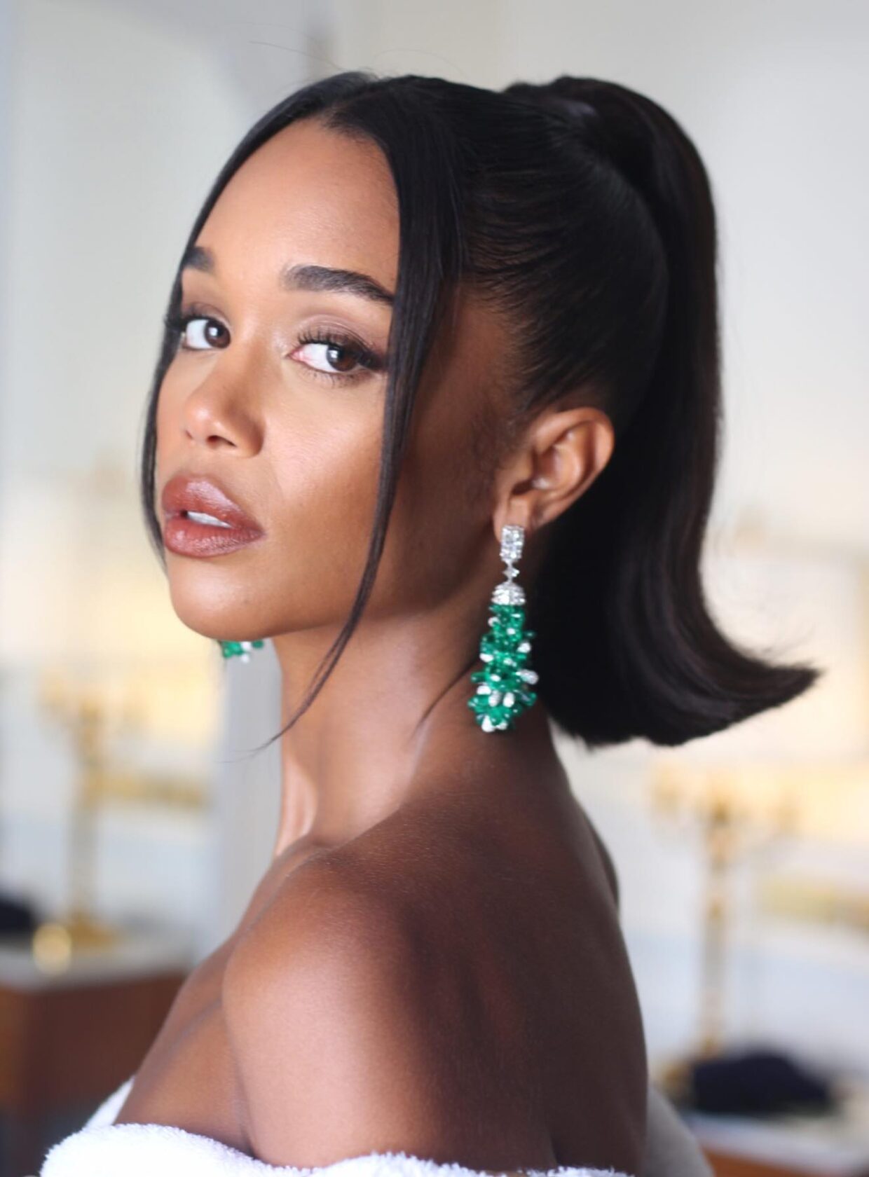 penteado cabelo preso