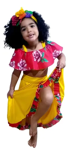 fantasia baiana infantil