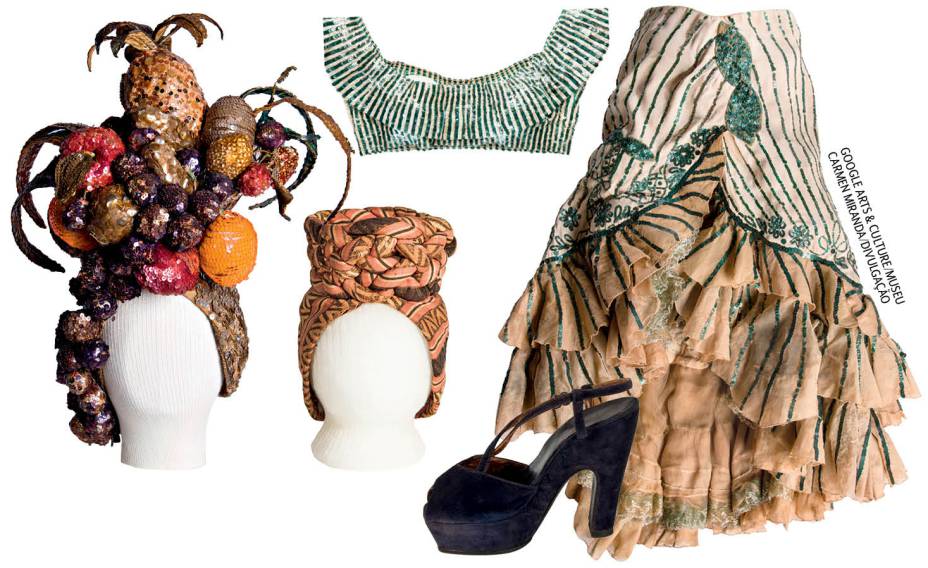 acessórios cabelo carmen miranda infantil