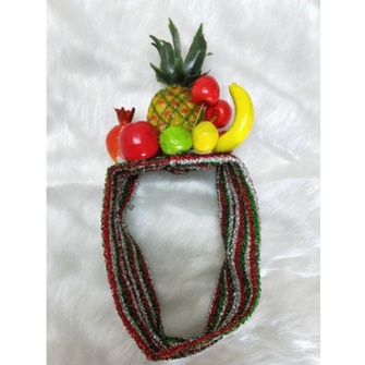 como fazer penteado carmen miranda infantil