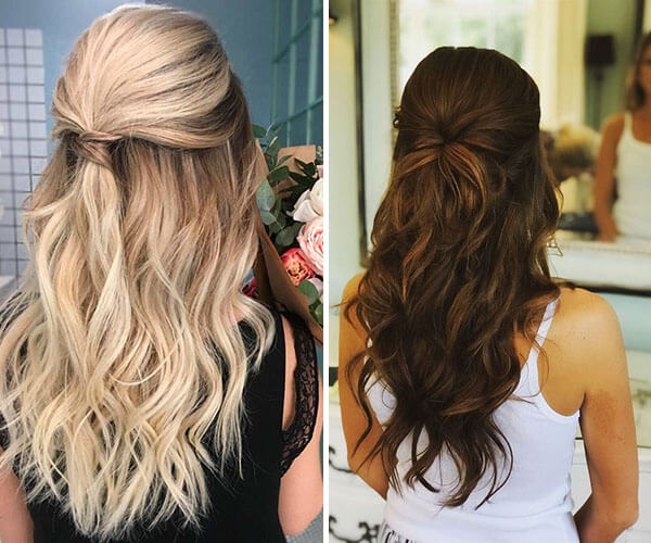 penteado de cabelo bonito