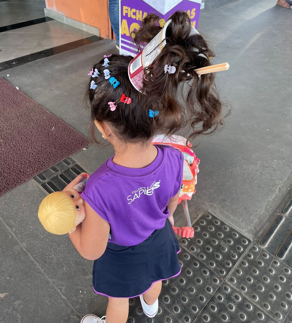 penteado divertido infantil criativo
