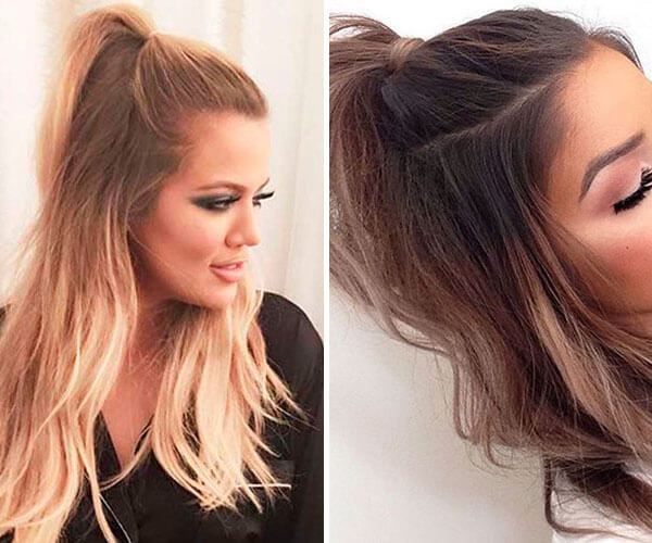 penteados femininos com coque