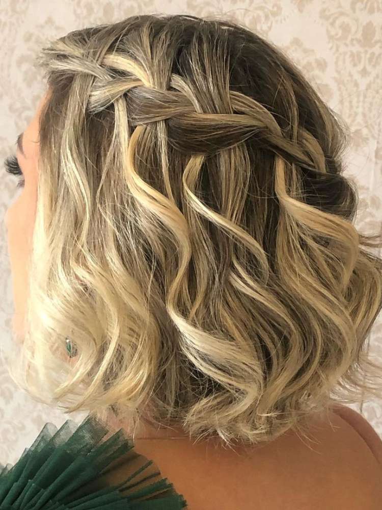 penteado feminino simples