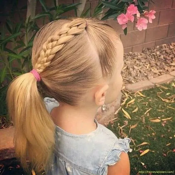 Penteado infantil para festa junina 3 anos