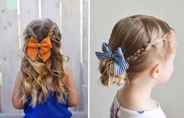 Penteado infantil cabelo cacheado 3 anos