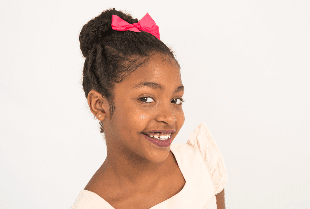 Penteado infantil fofo 3 anos