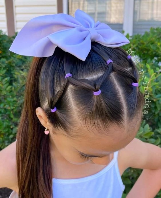 penteado infantil 7 anos para meninas