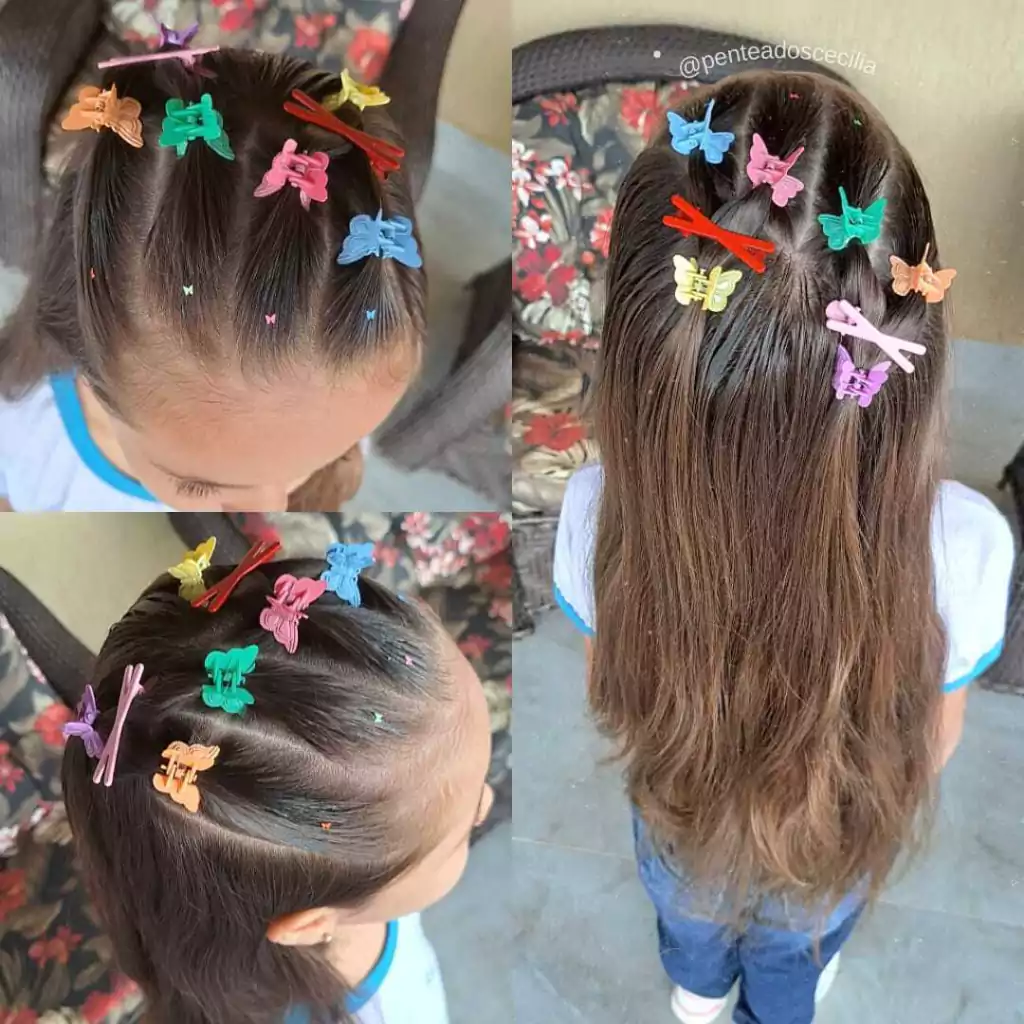 penteado infantil com xuxinha para escola