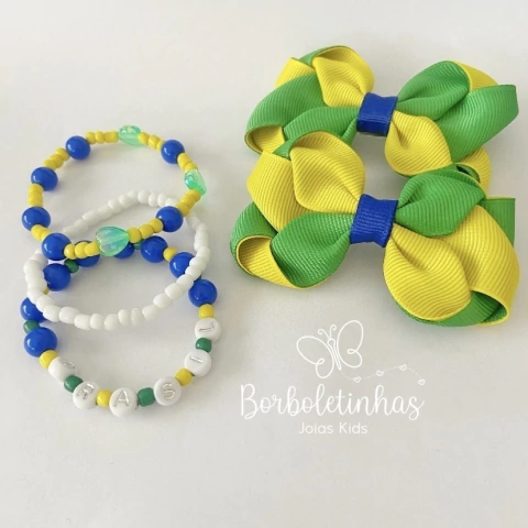 penteado infantil copa do mundo