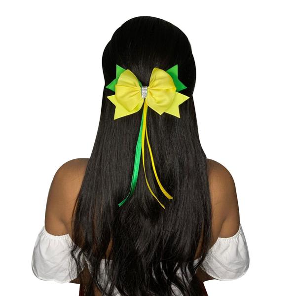 penteado para jogo do brasil criança