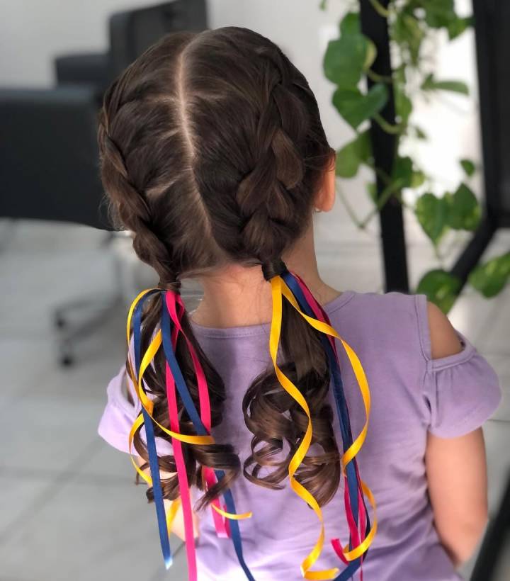 penteado infantil cabelo crespo são joão
