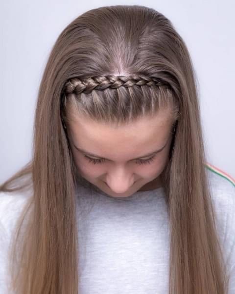 penteado infantil princesa Bela