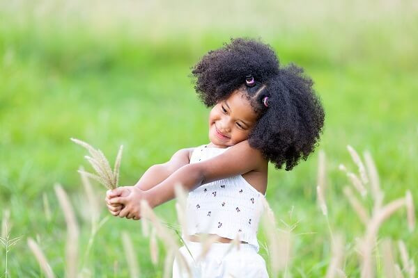 penteado infantil cabelo crespo 4C