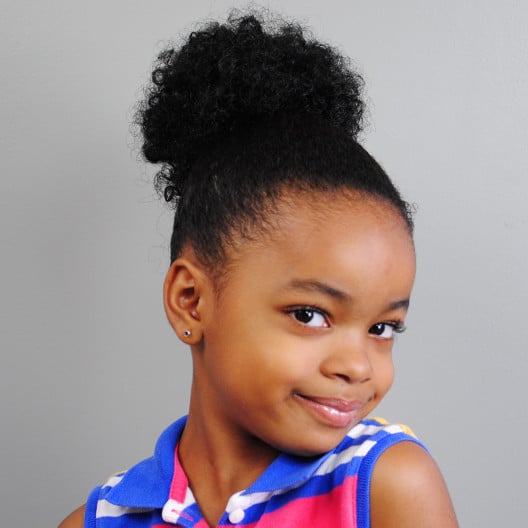 penteado infantil cabelo crespo passo a passo