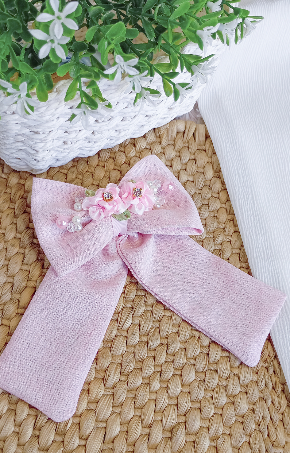 penteado infantil batizado com trança