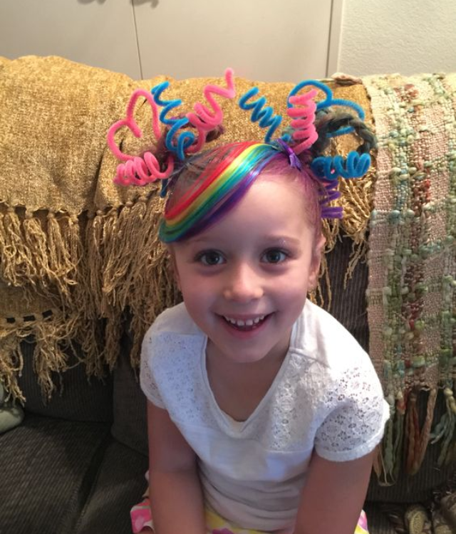 penteado unicórnio passo a passo